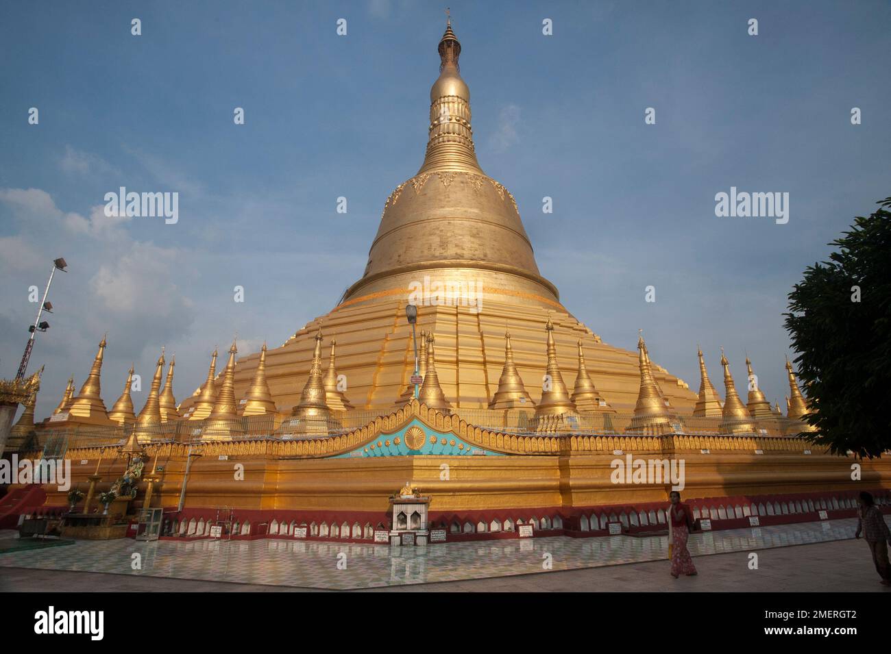 Myanmar, Divisione di Bago, Bago, Pagoda di Shwemawdaw Foto Stock