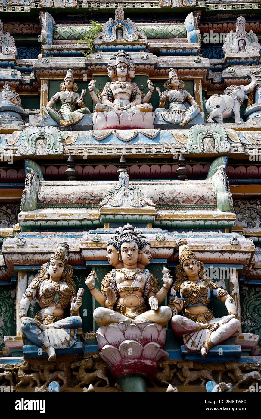 Tempio di Munnesvaram, Negombo, Provincia del Nord Ovest, Sri Lanka Foto Stock