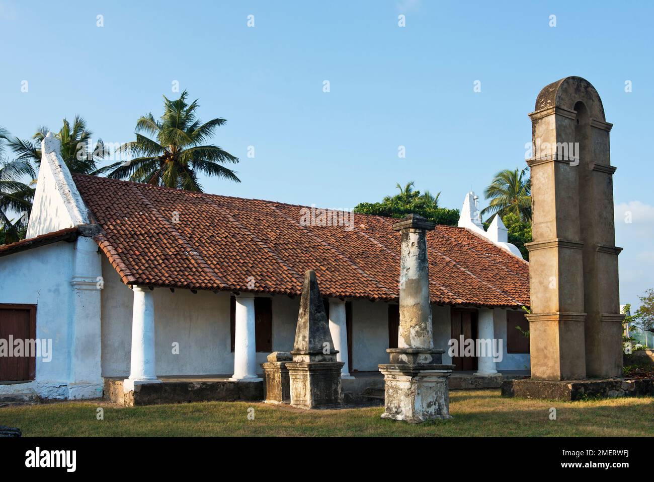 Penisola di Kalpitiya, Provincia Nord Occidentale, Sri Lanka, St Peter's Kirk Foto Stock