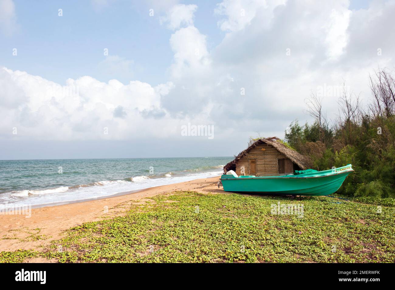 Spiaggia di Alankuda, Provincia Nord Occidentale, Puttalam, Sri Lanka Foto Stock