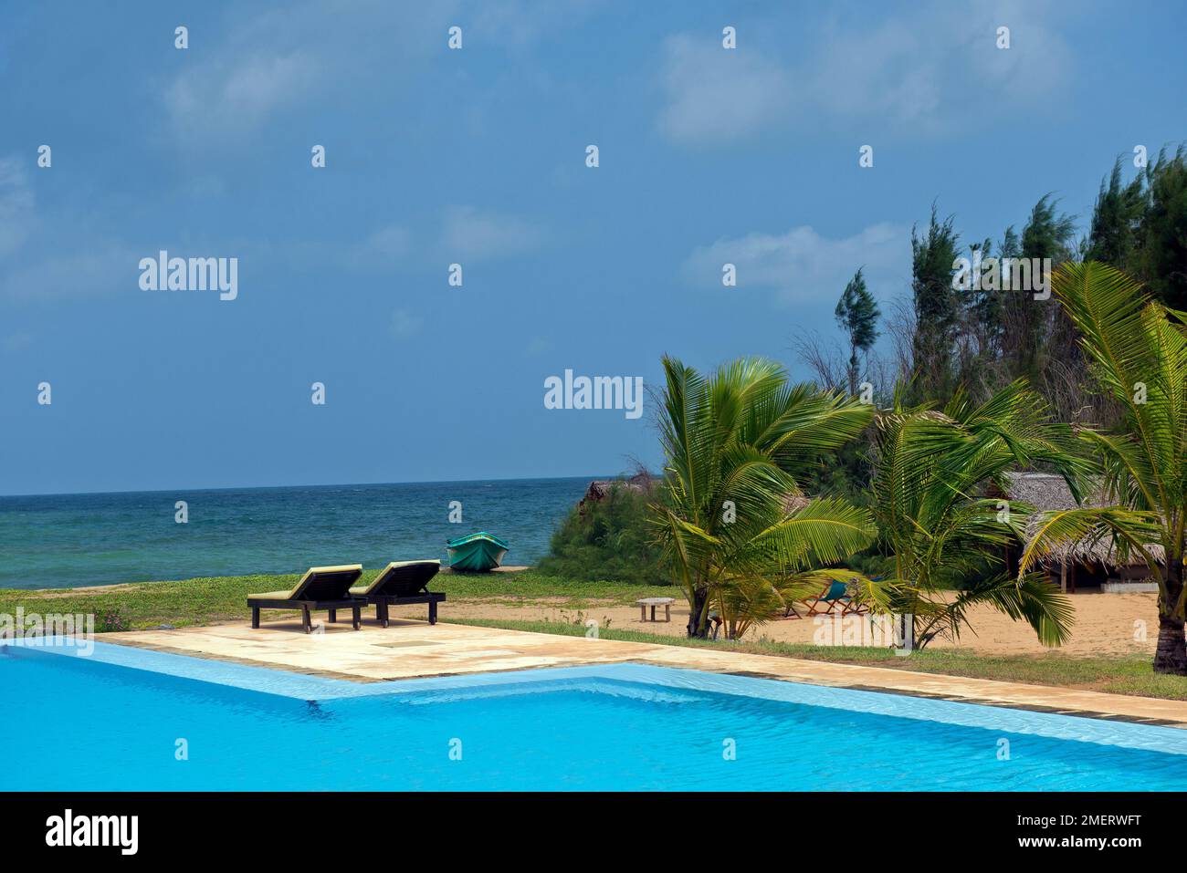 Provincia nord occidentale, Palagama Beach Resort, Sri Lanka, Puttalam Foto Stock