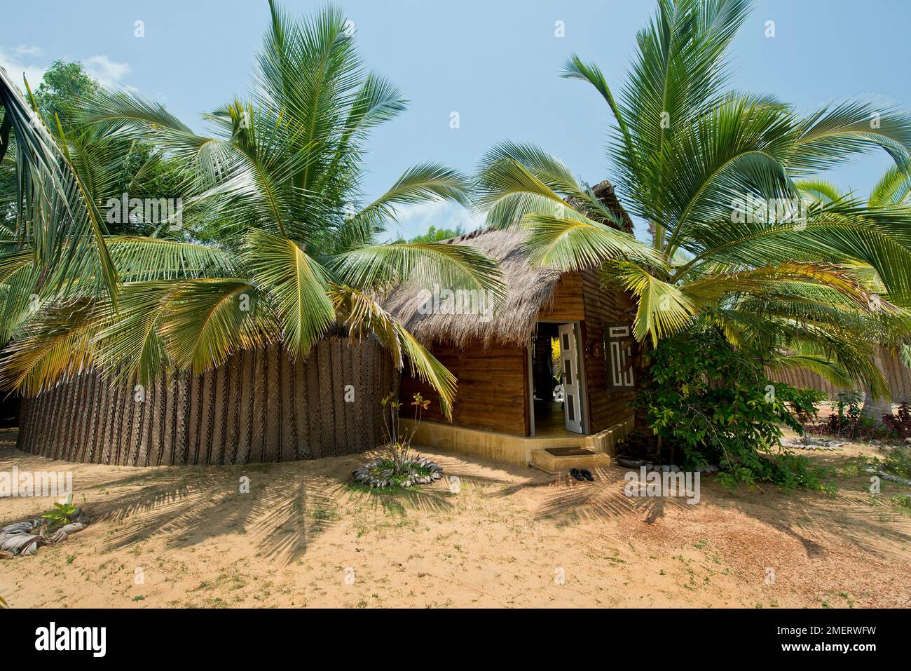 Provincia nord occidentale, Palagama Beach Resort, Sri Lanka, Puttalam Foto Stock