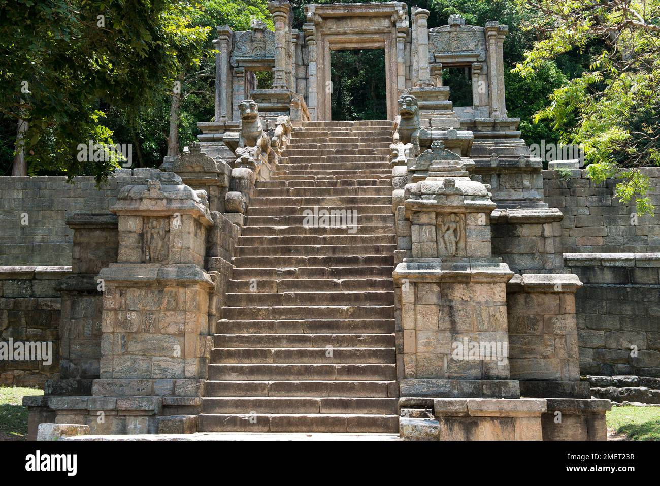 Kurunegala, Provincia del Nord Ovest, Sri Lanka, Yapahuwa Foto Stock