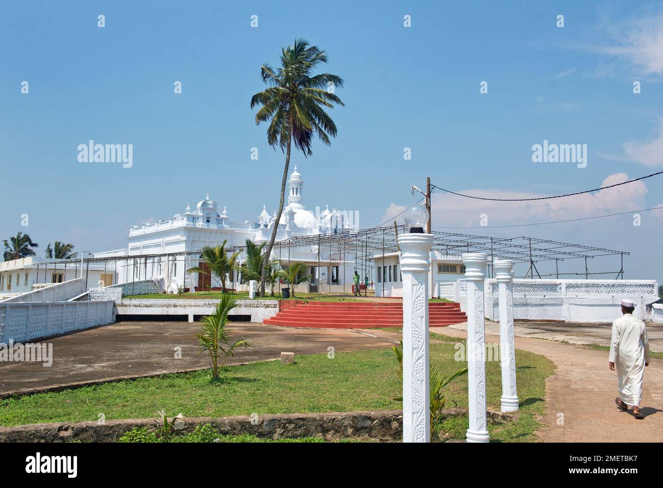 Beruwala, Moschea di Kechimalai, Sri Lanka, Provincia Occidentale Foto Stock