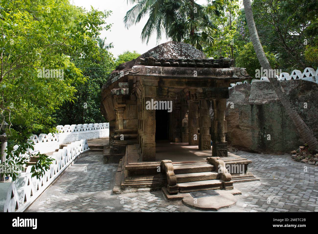 Distretto di Kurunegala, Provincia Nord Occidentale, Ridi Viharaya, Sri Lanka Foto Stock