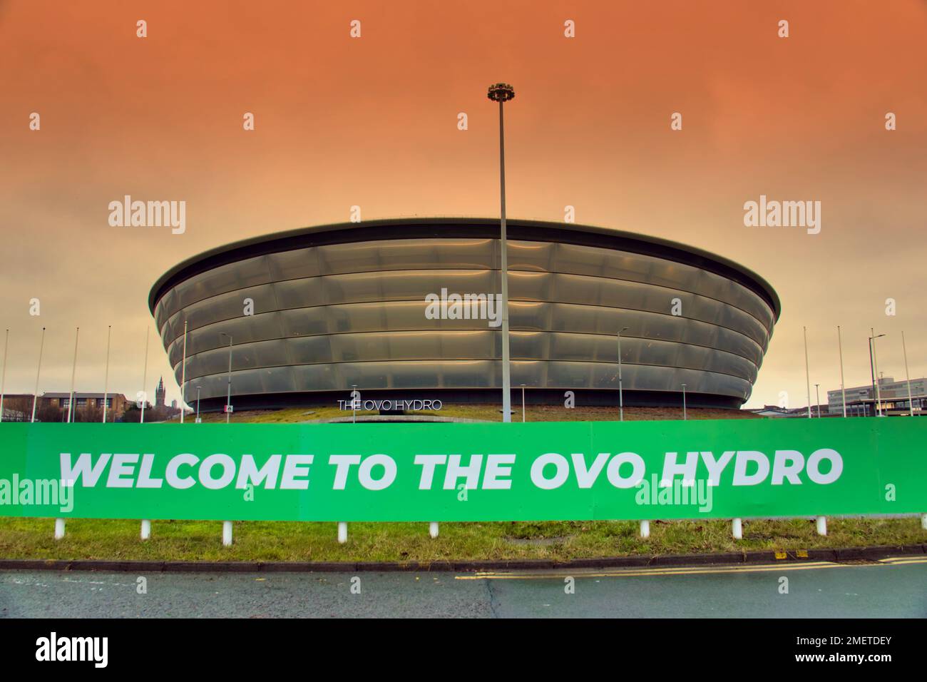 OVO Hydro Arena Exhibition Way, Stobcross Rd, Glasgow G3 8YW Foto Stock