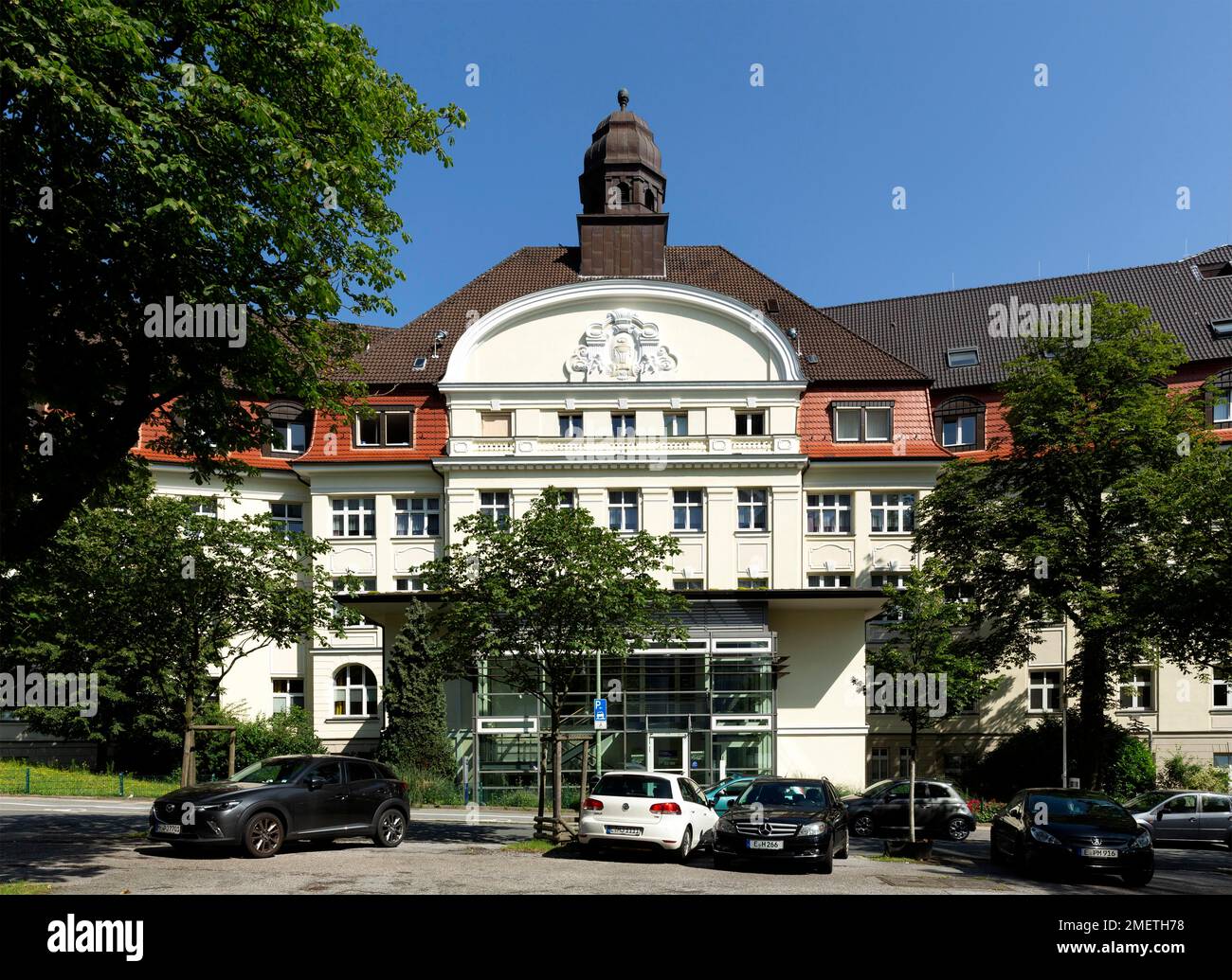 Elisabeth Hospital, Essen, zona della Ruhr, Renania settentrionale-Vestfalia, Germania Foto Stock