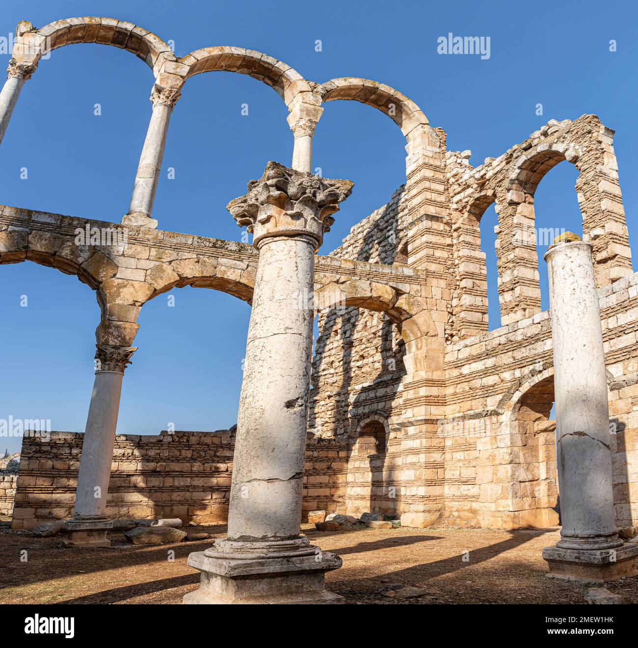 Anjar, la città di Umayyyad nel cuore del Libano Foto Stock