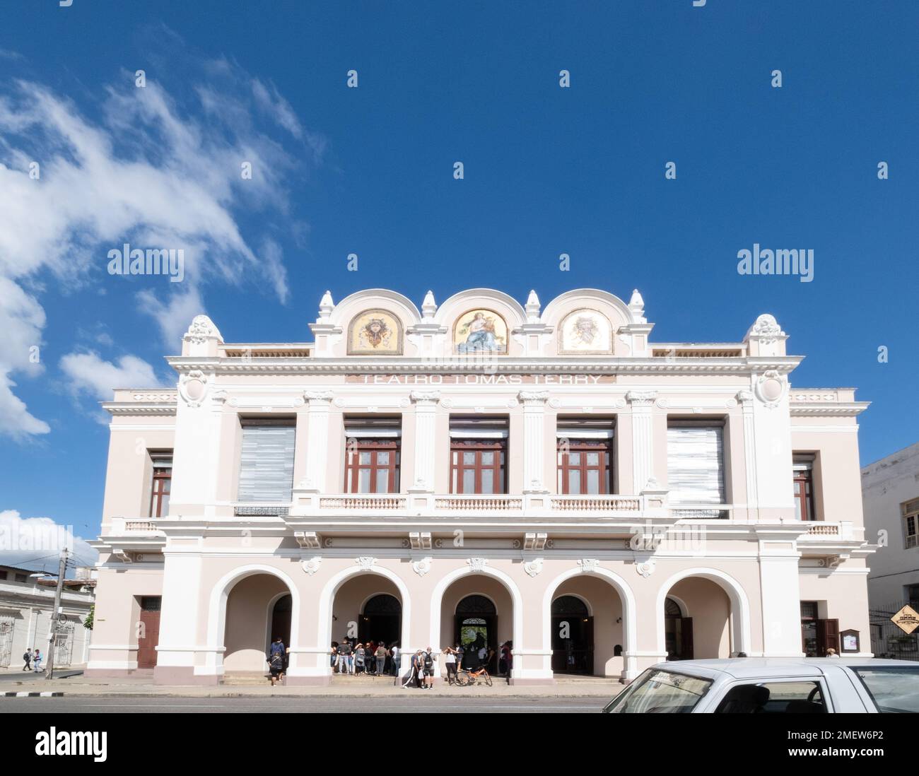 Teatro 'Tomás Terry', Teatro Tomas Terry, Cienfuegos, Cuba Foto Stock