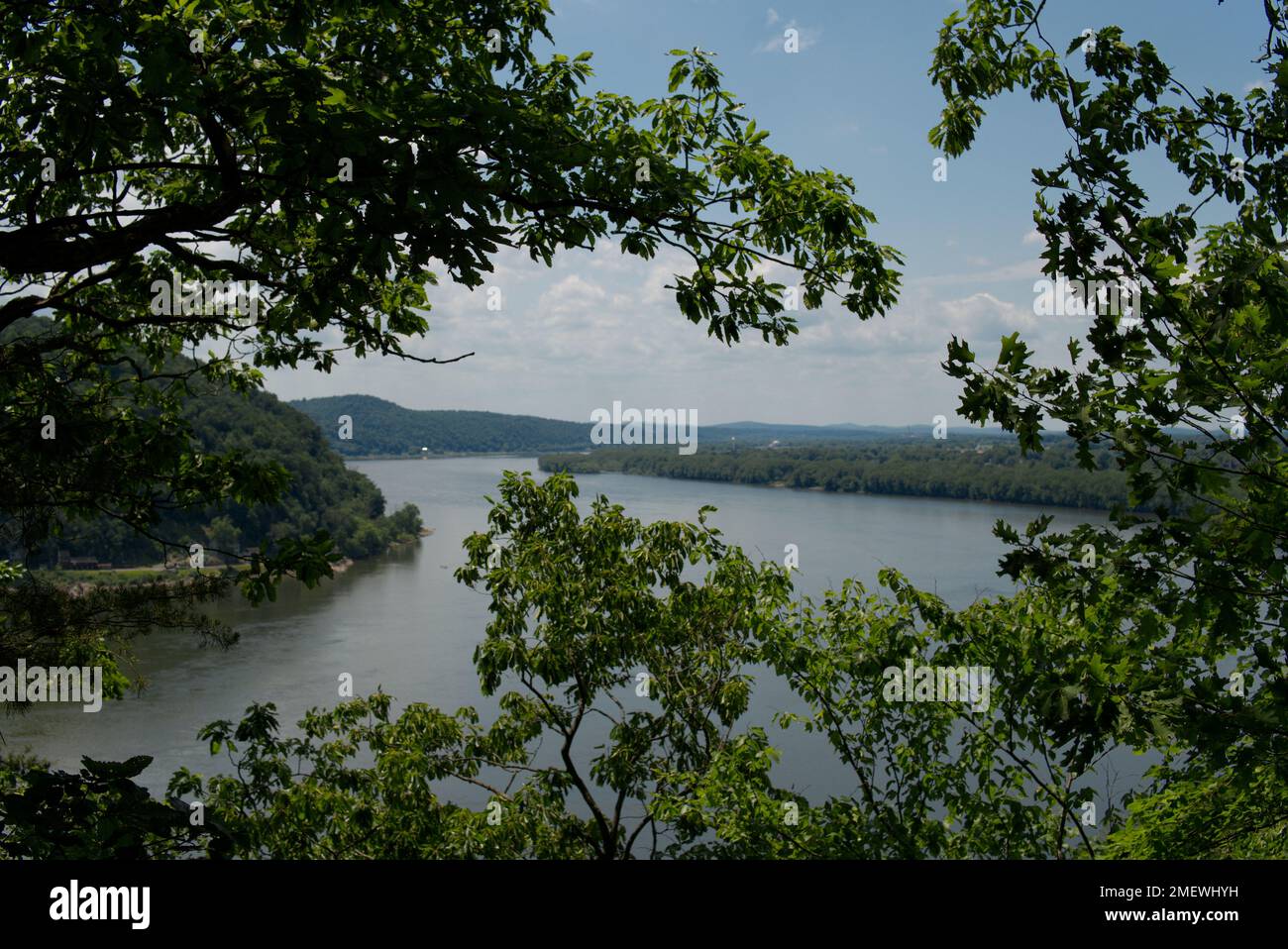 Chickies Rock nella contea di Lancaster, Pennsylvania Foto Stock