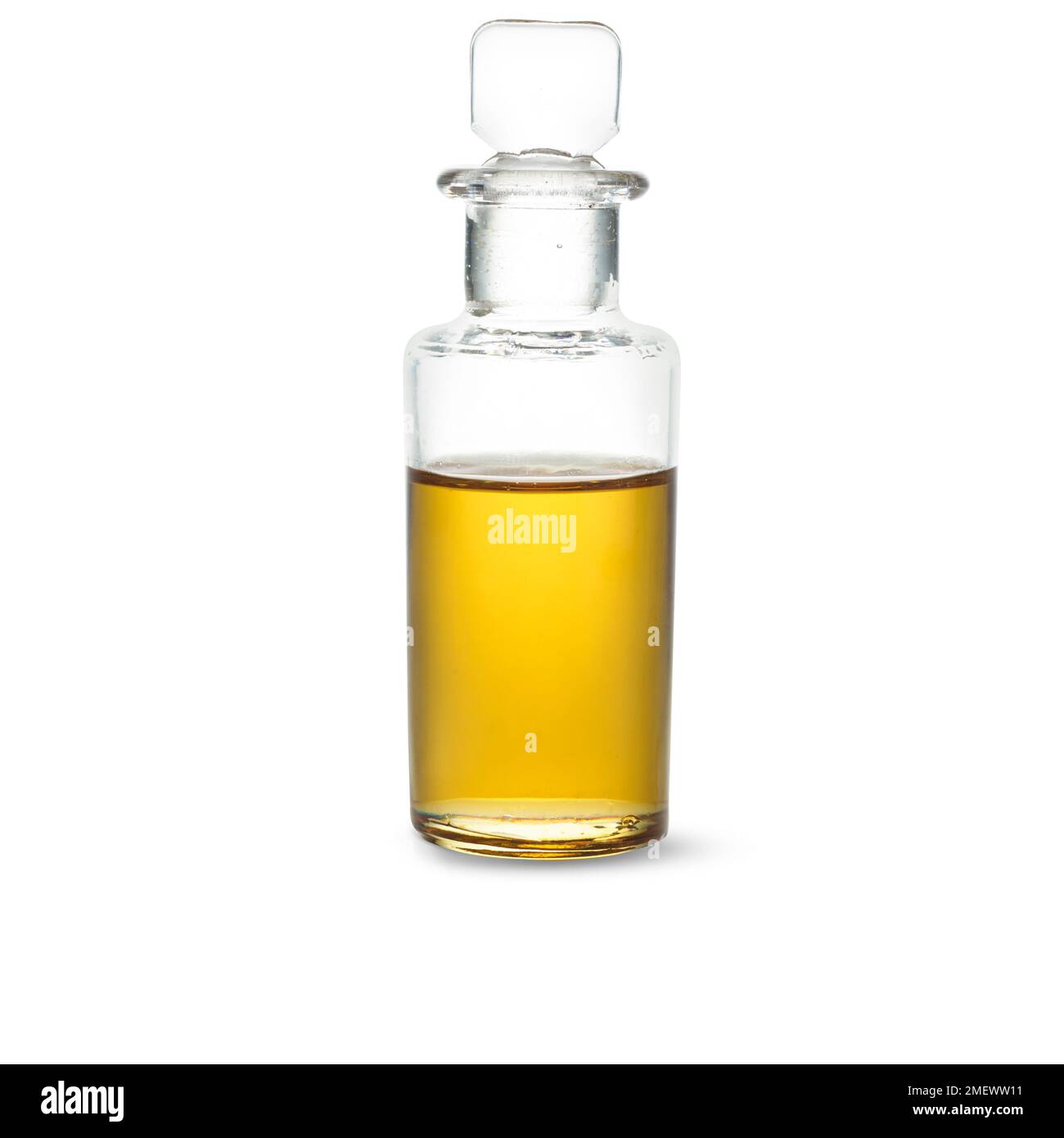 Olio essenziale di cinammon. Foto Stock