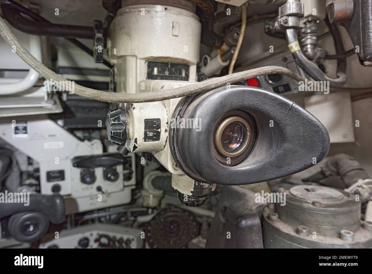 Leopard 1, Vista notturna Foto Stock