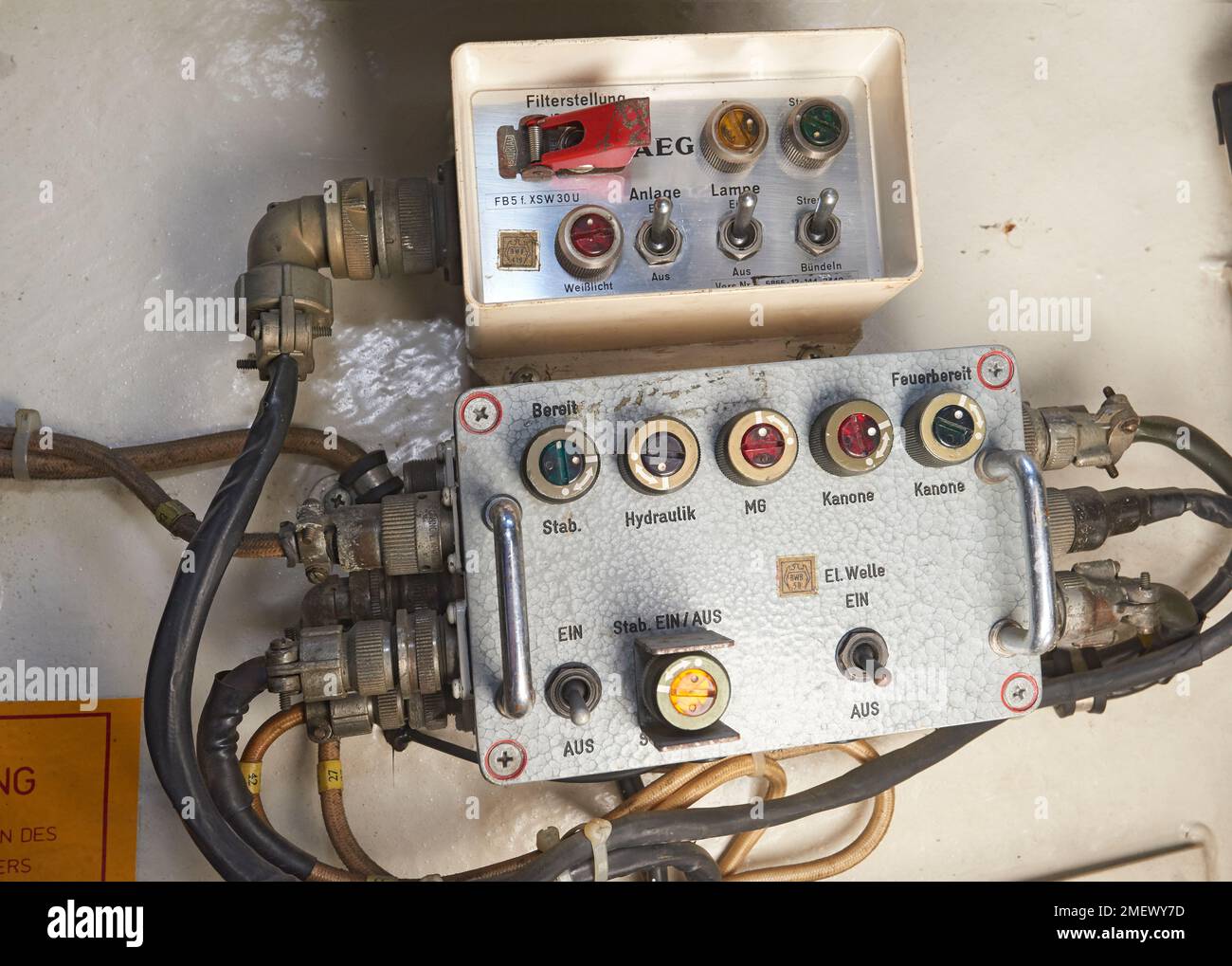 Leopard 1, quadri strumenti Foto Stock