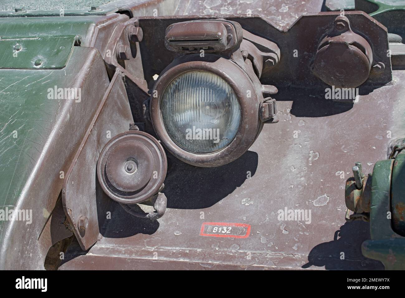 Leopard 1, Faro (sinistro) Foto Stock