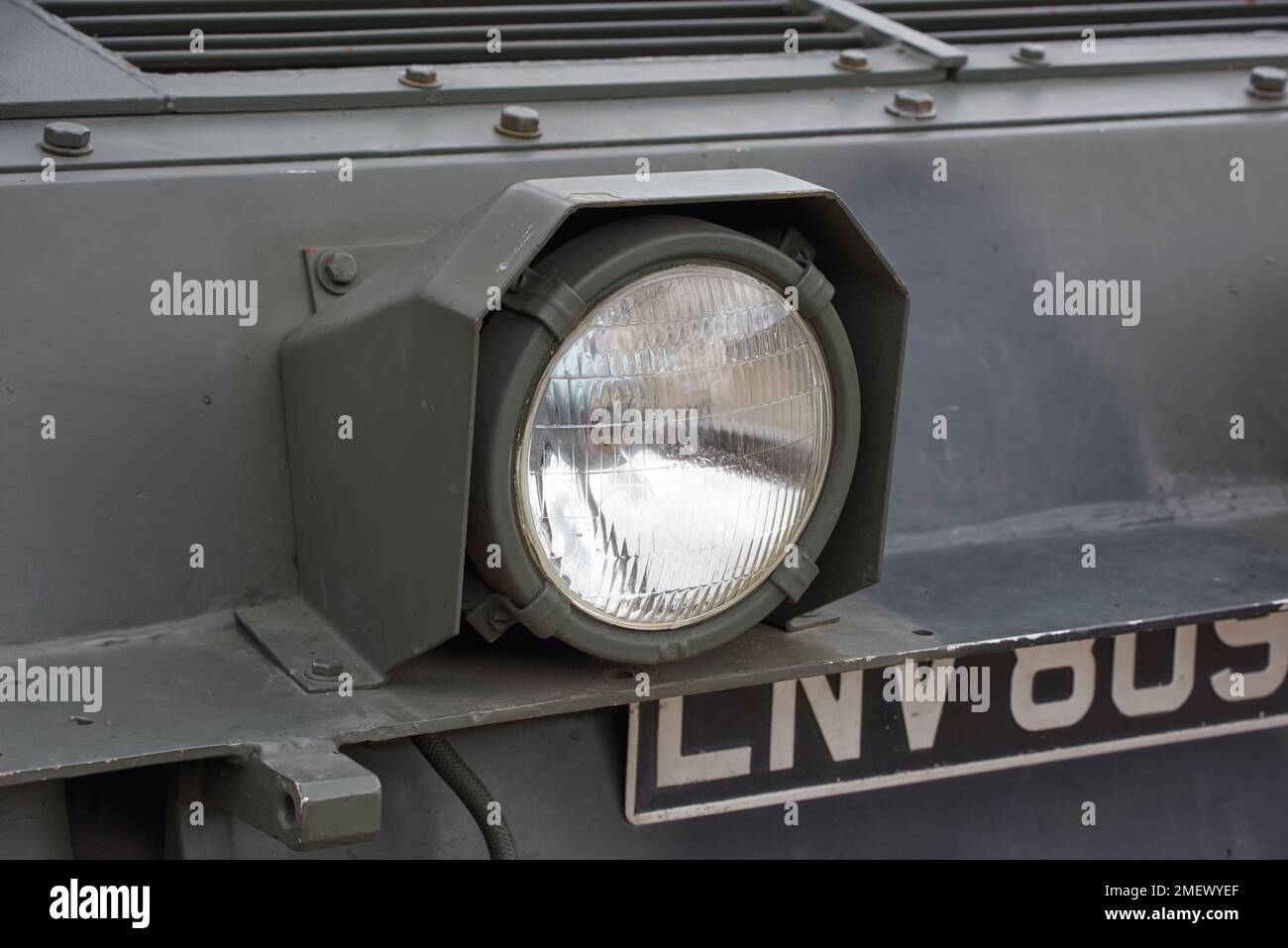 Scorpion Tank CVRT Vol 3, Faro del veicolo Foto Stock