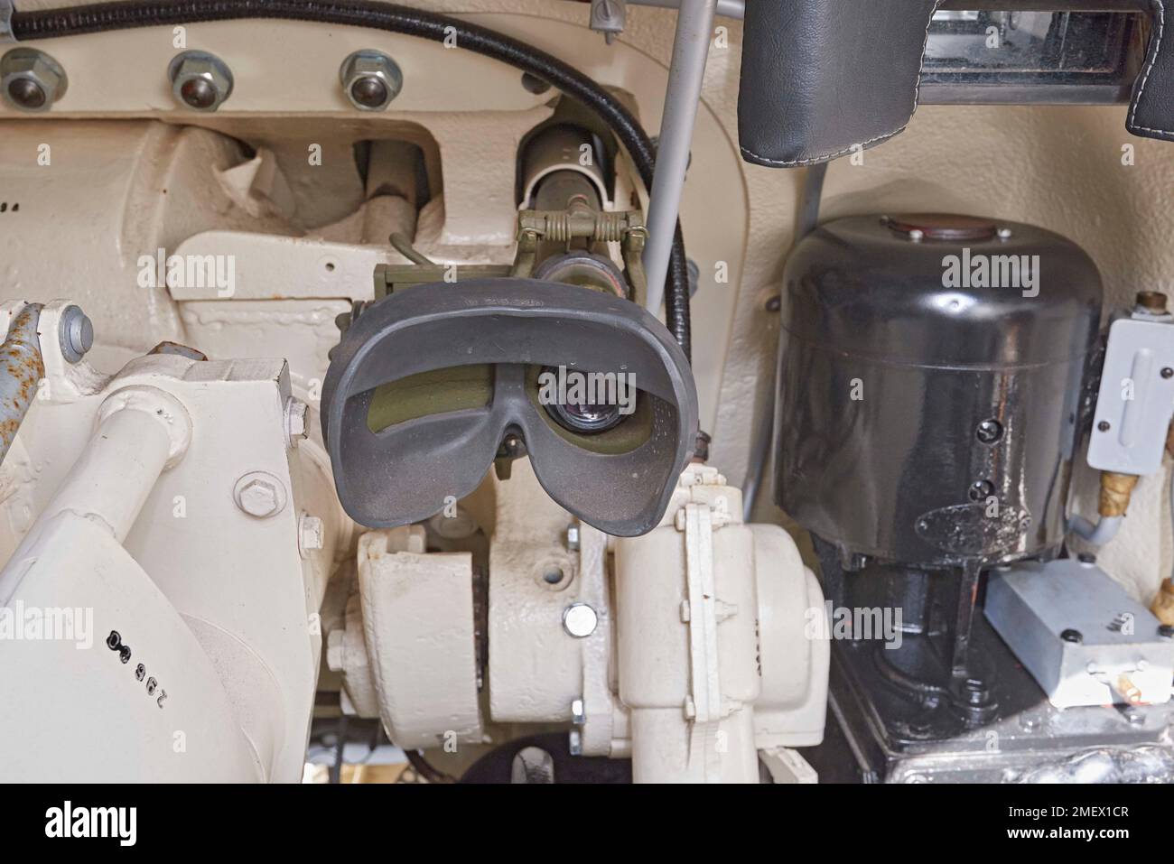 M4 Sherman, Gun Sight Foto Stock