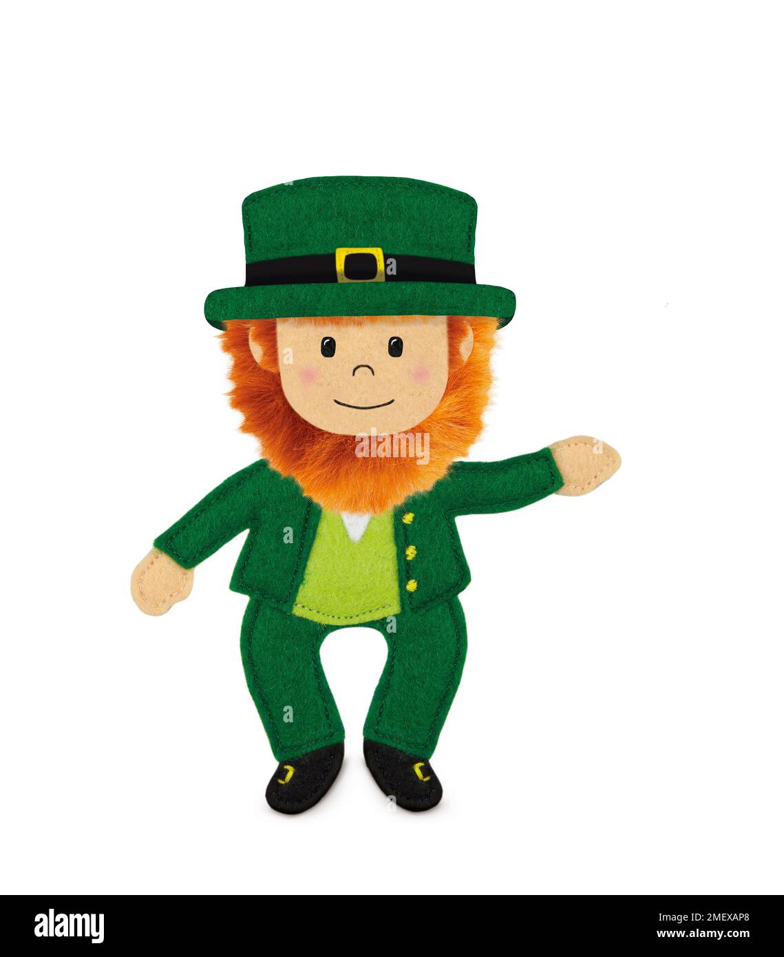 Sentivo Leprechaun Foto Stock
