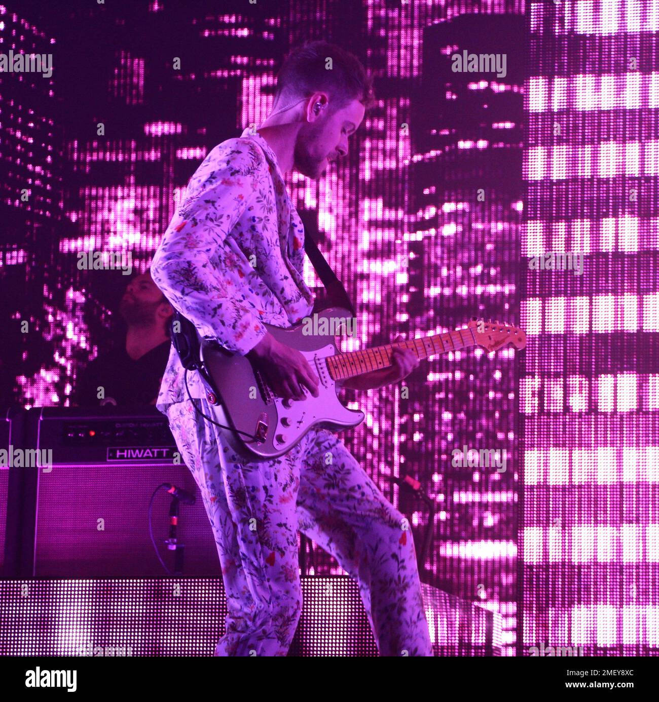 Il 1975 in concerto dal Barclays Center di New York Foto Stock