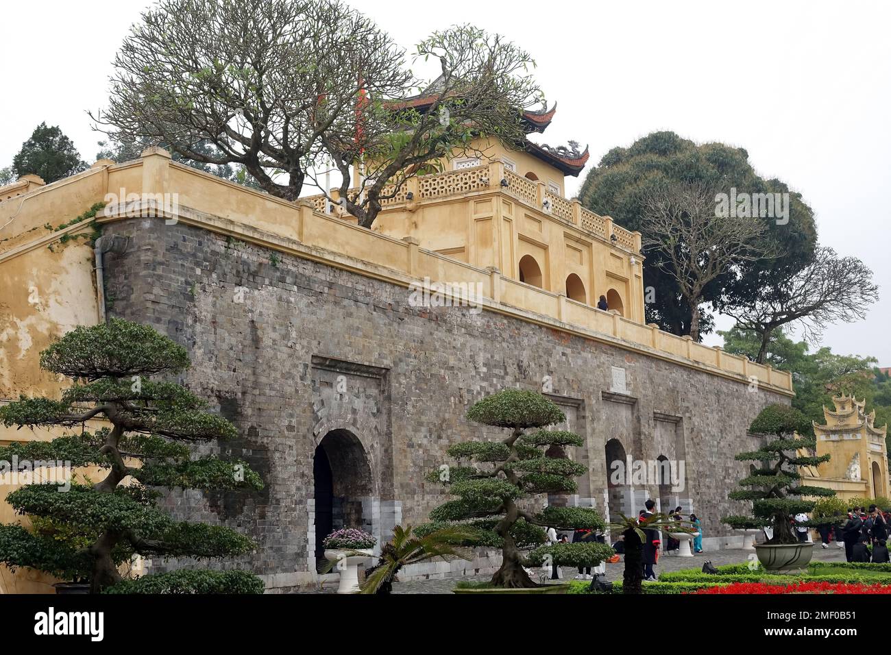 Đoan Môn, il cancello principale, Cittadella imperiale di Thăng Long, Hanoi, Hà Nội, Vietnam, Asia Foto Stock