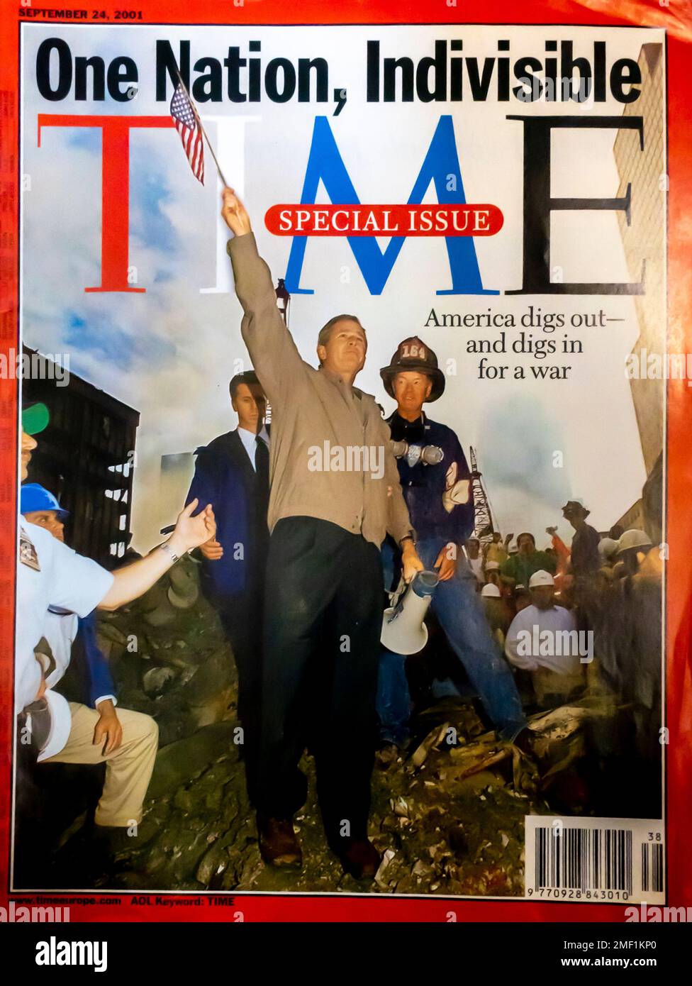 TIME Magazine copertina settembre 24 2001 Foto Stock