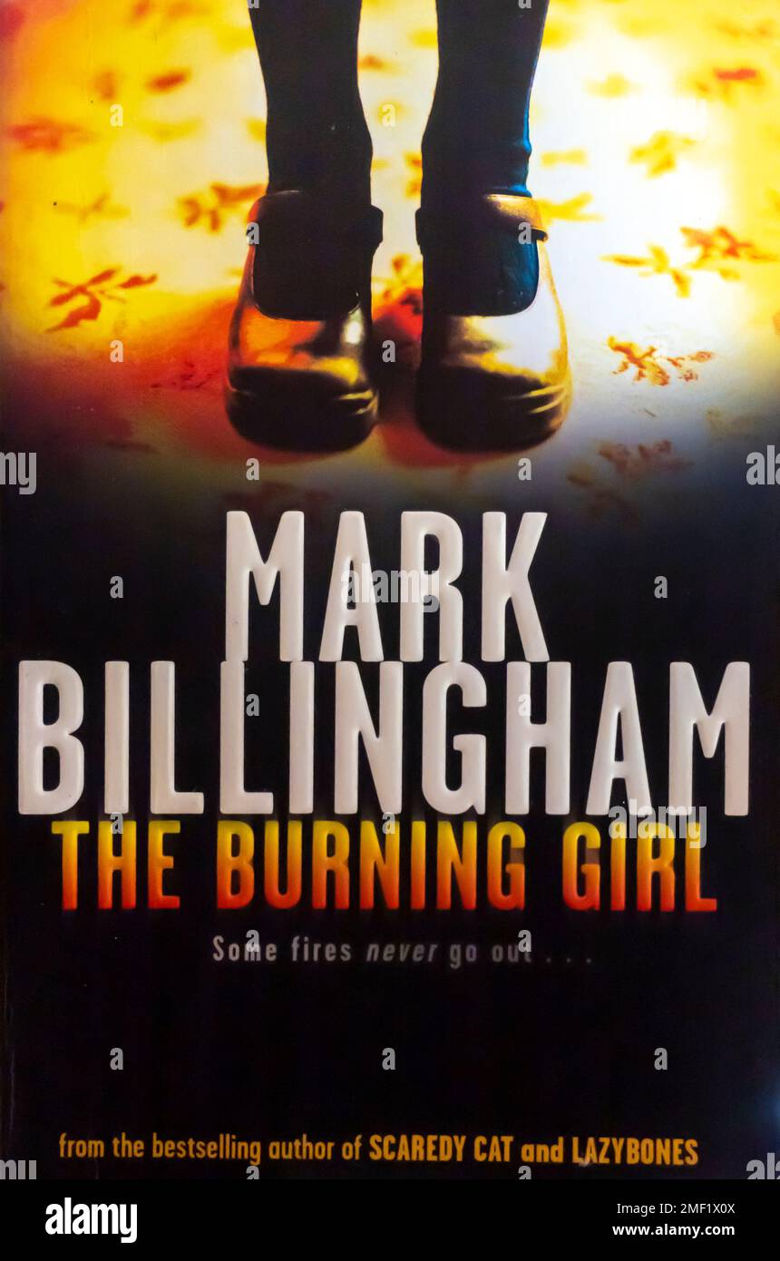 The Burning Girl Book di Mark Billingham 2004 Foto Stock