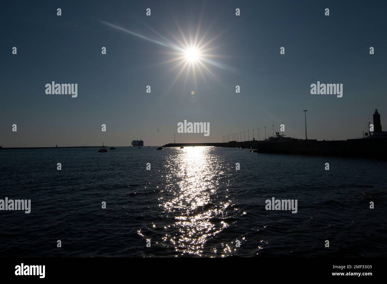 porto marittimo di pisa Foto Stock