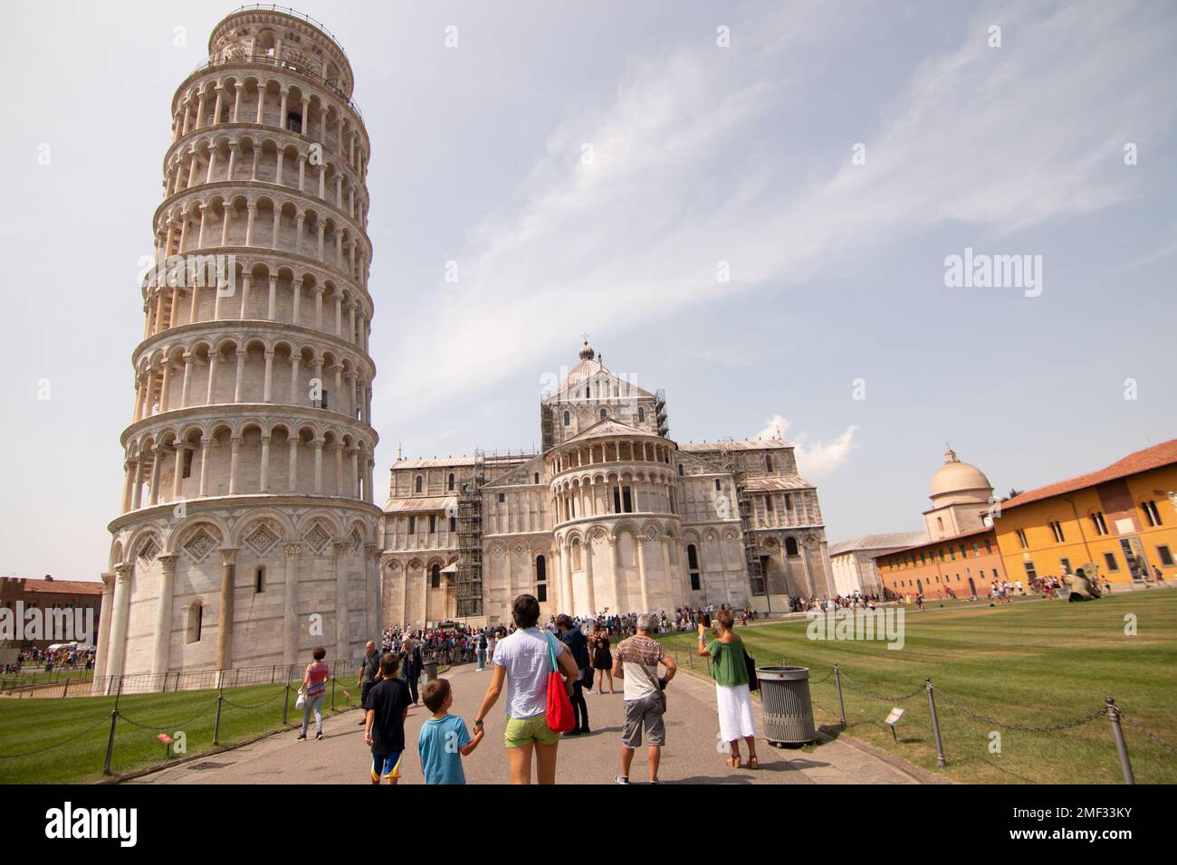 Torre di Pisa in Toscana (Italia) Foto Stock