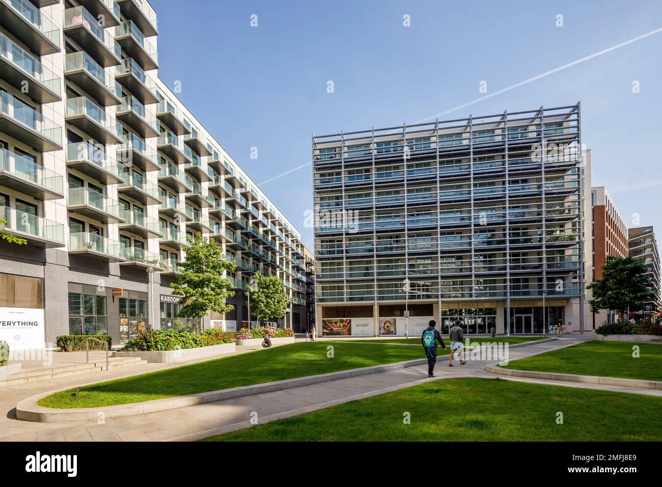 Local Area Photography East End of London, Docklands. Foto Stock