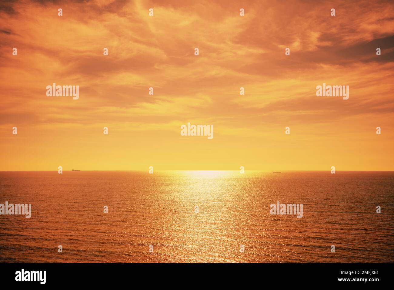 Stagcape in una giornata di sole. Tonalità dorate Foto Stock