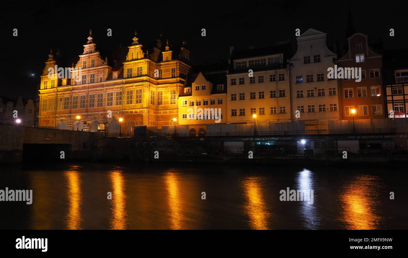 Architettura decorativa - Ufficio governativo di Szczwecin Foto Stock