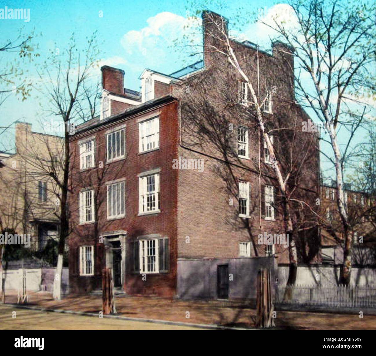 Seward's House, Washington DC, periodo vittoriano Foto Stock