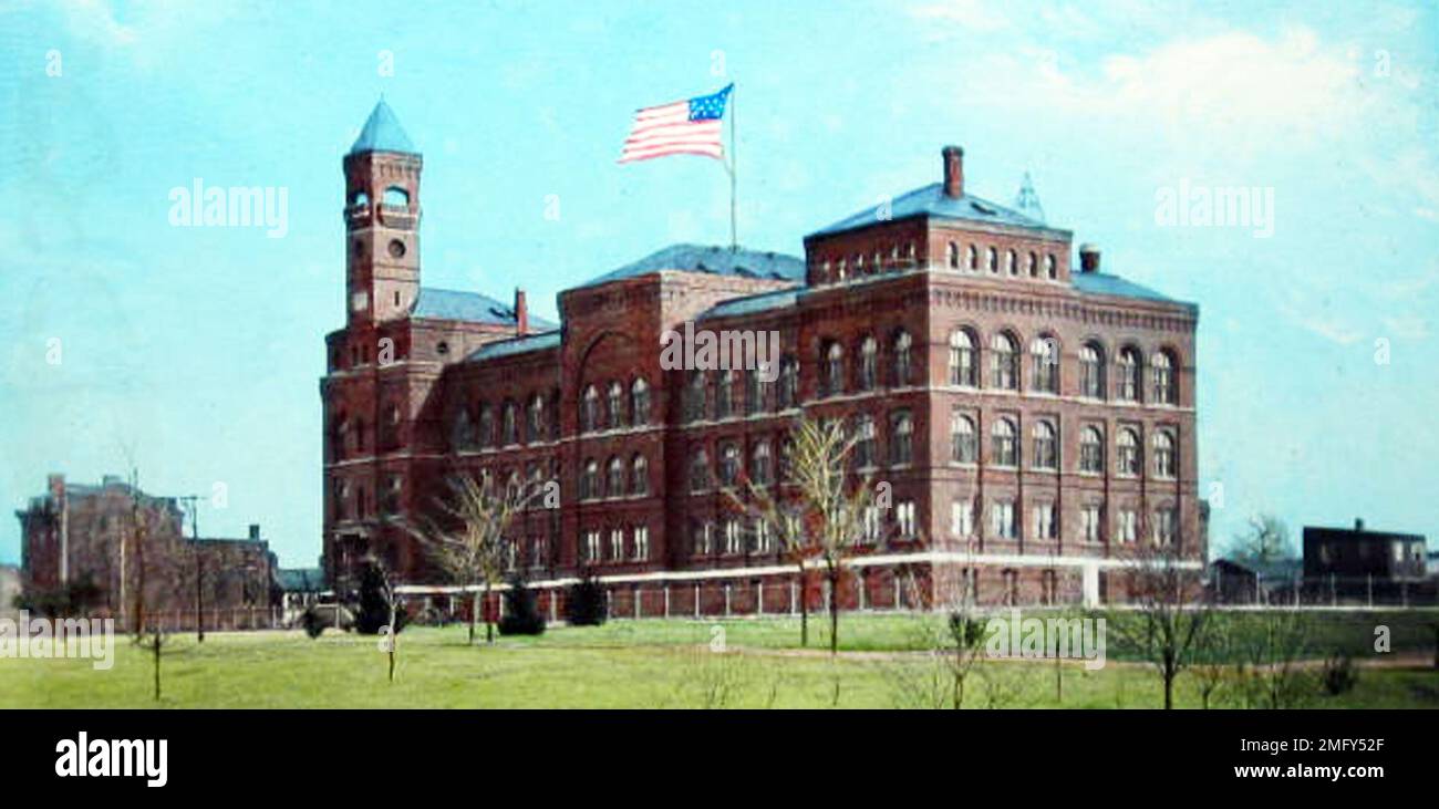 Bureau of Printing and Engraving, Washington DC, USA, periodo vittoriano Foto Stock