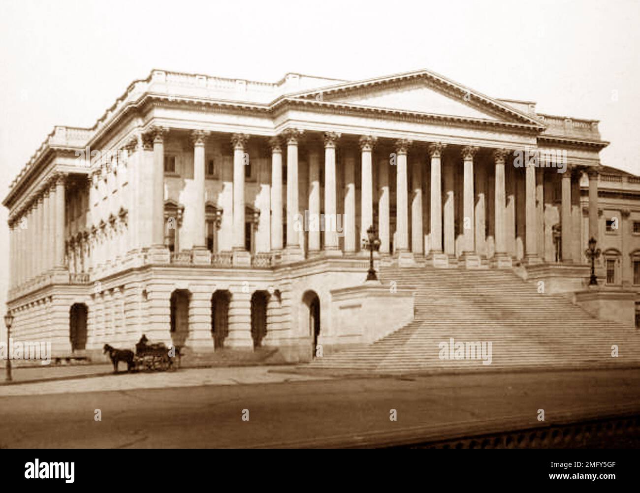 House of Representatives, the Capitol, Washington DC, USA, periodo vittoriano Foto Stock