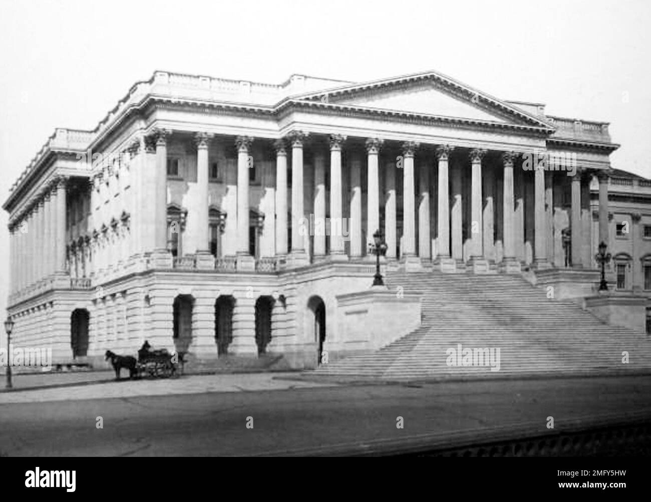 House of Representatives, the Capitol, Washington DC, USA, periodo vittoriano Foto Stock