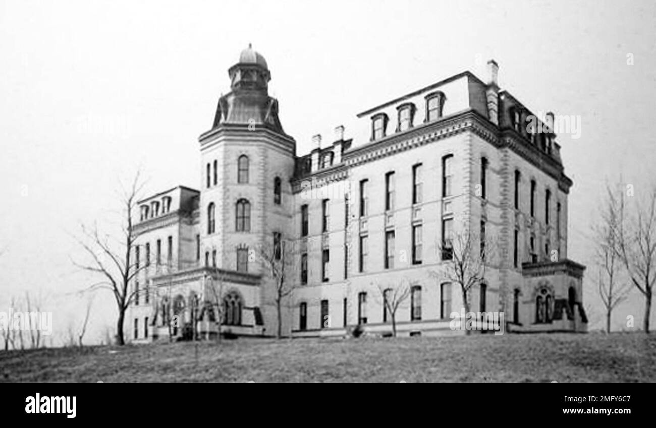 Howard University, Washington DC, USA, periodo vittoriano Foto Stock