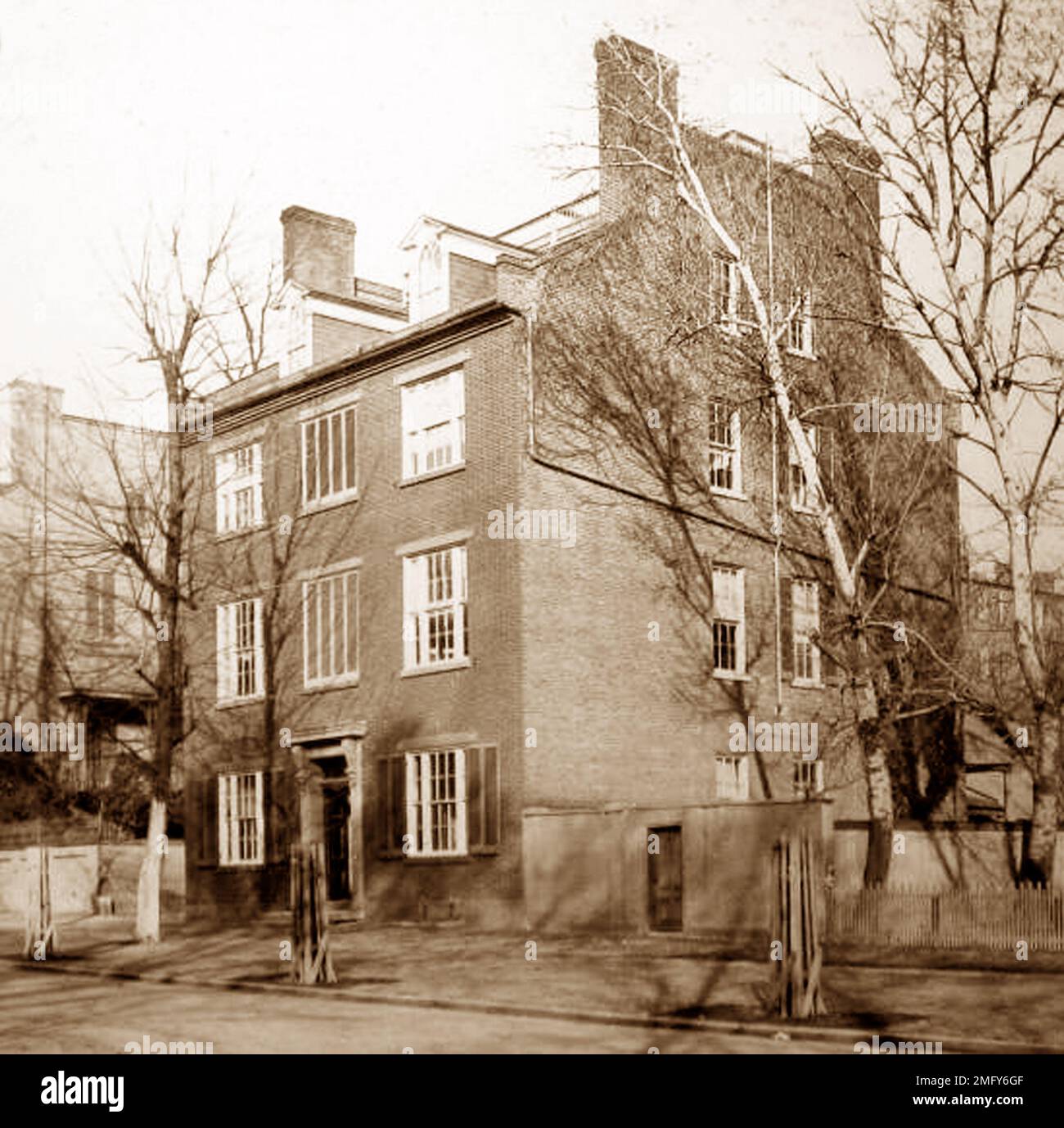 Seward's House, Washington DC, USA, periodo vittoriano Foto Stock