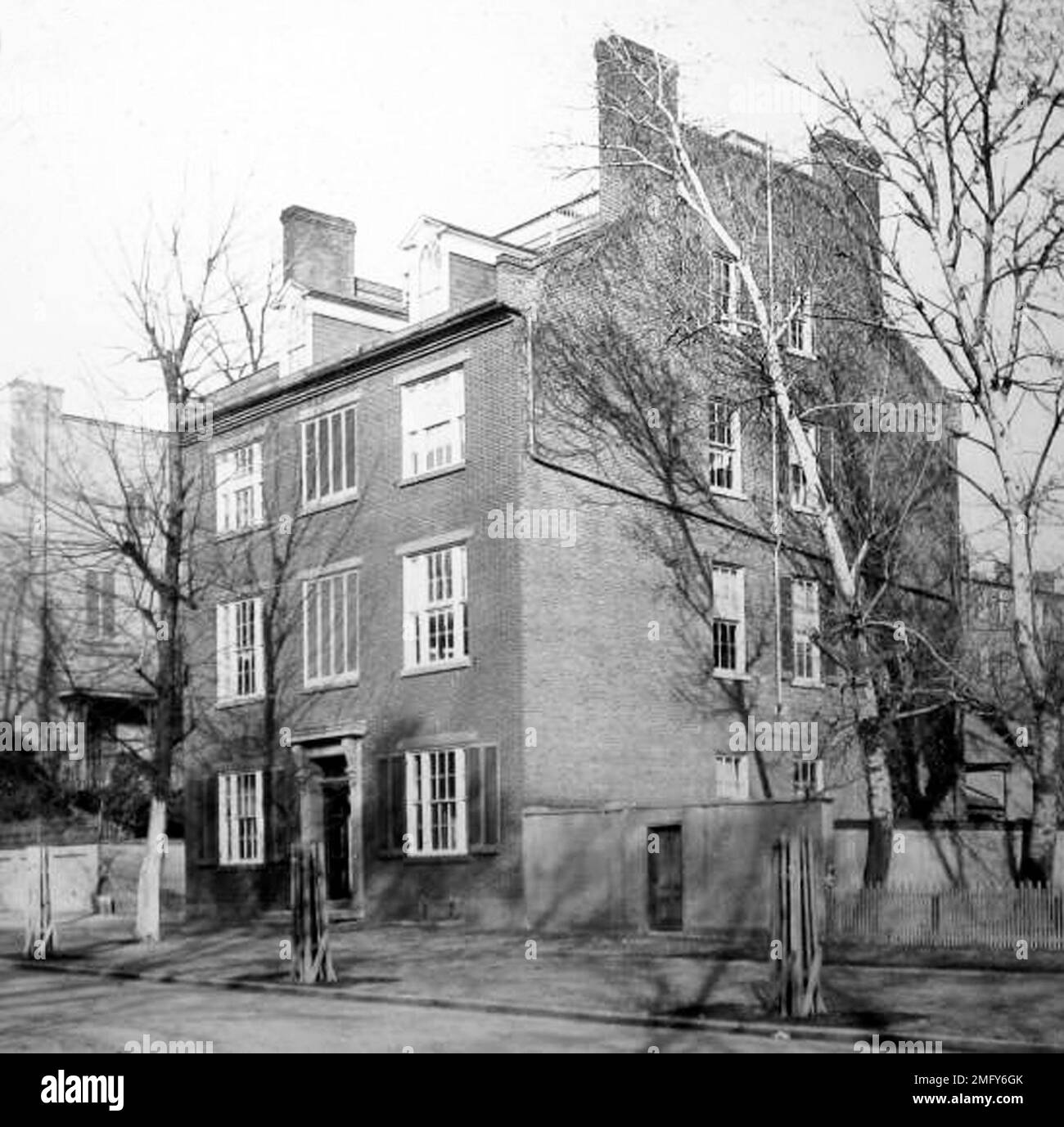 Seward's House, Washington DC, USA, periodo vittoriano Foto Stock