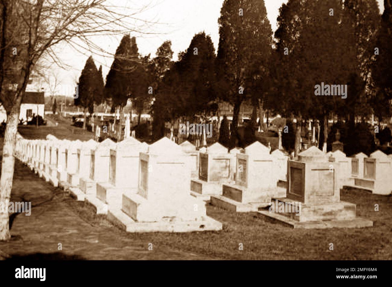 Cimitero congressuale, Washington DC, USA, periodo vittoriano Foto Stock