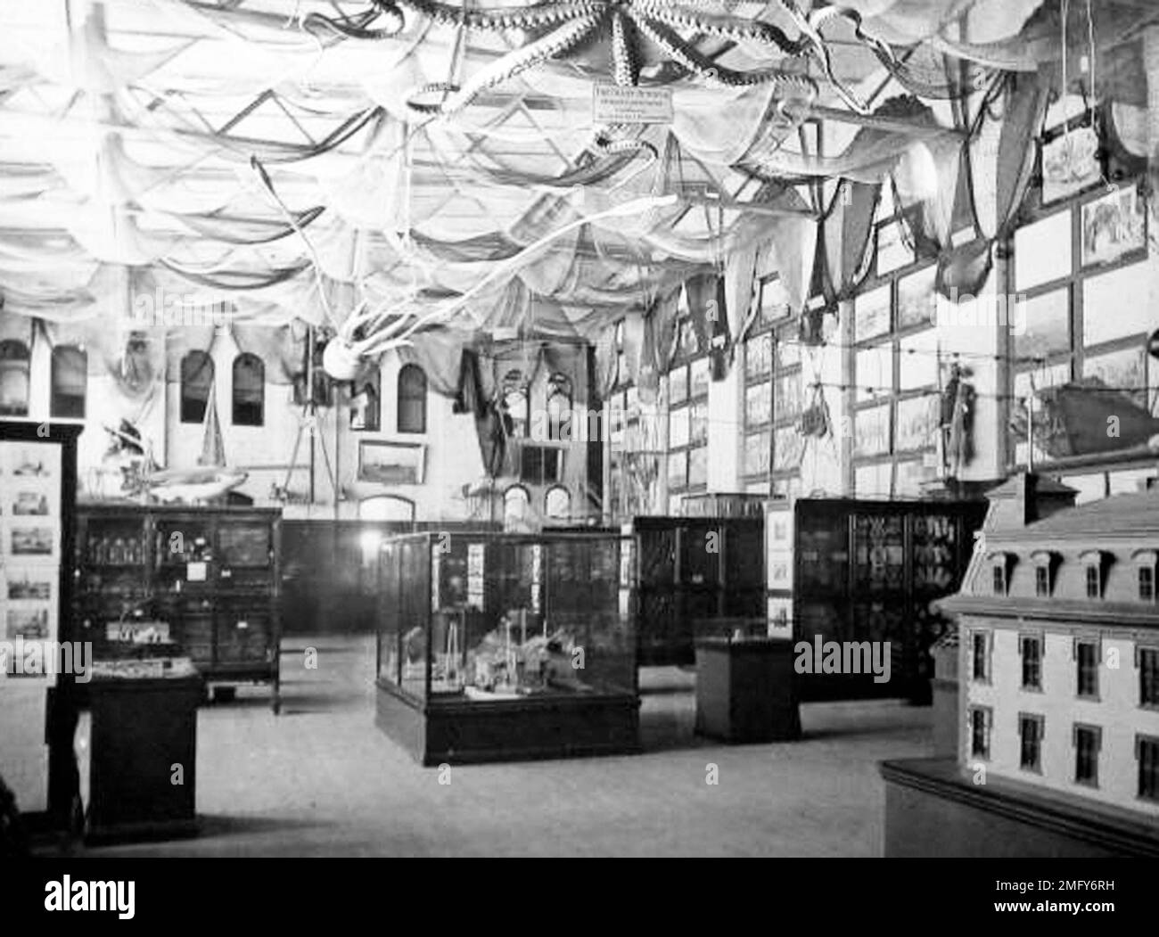 Smithsonian Institution, Washington DC, USA, periodo vittoriano Foto Stock