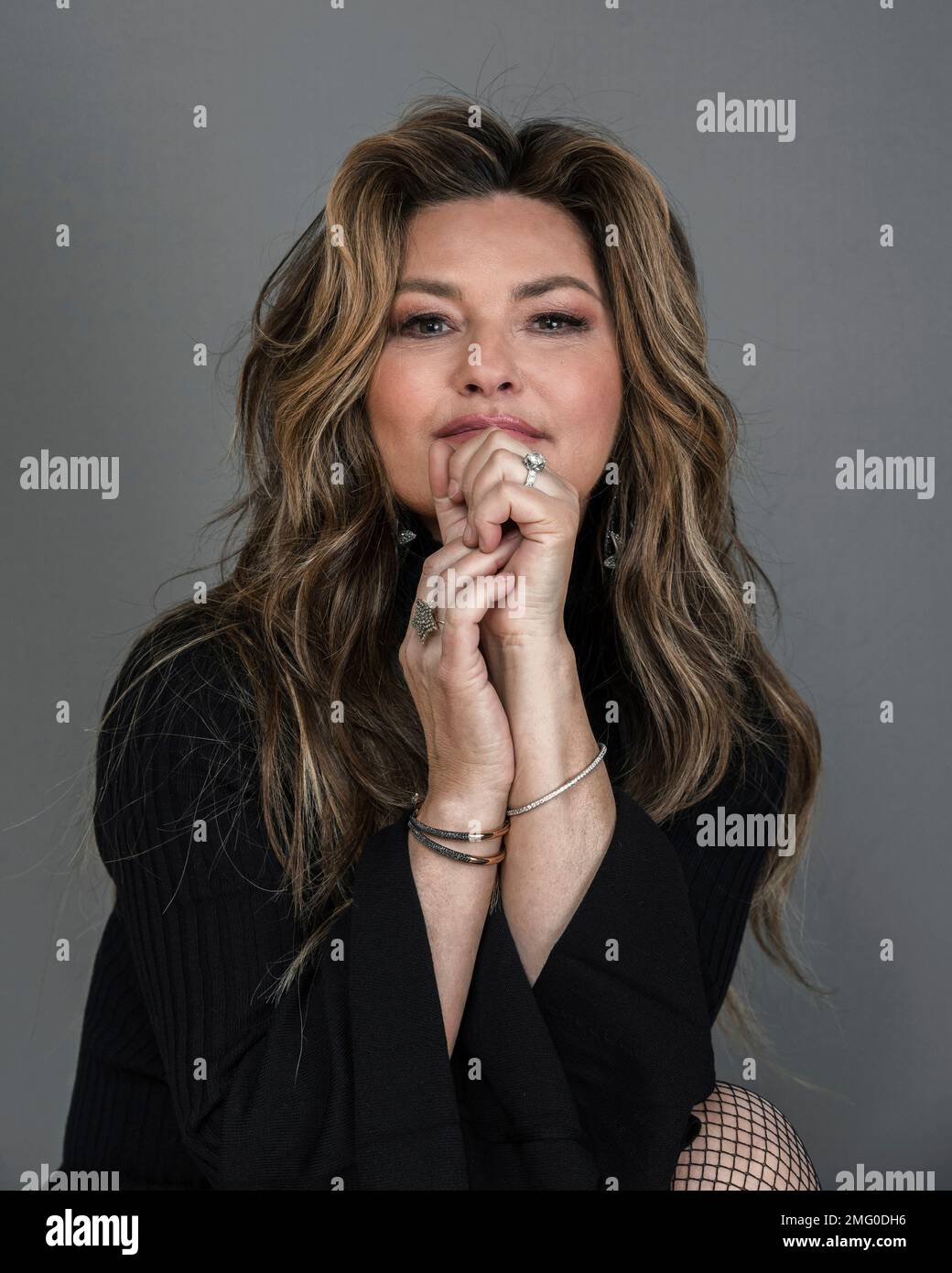 FILE Shania Twain appears during a portrait session in New York on
