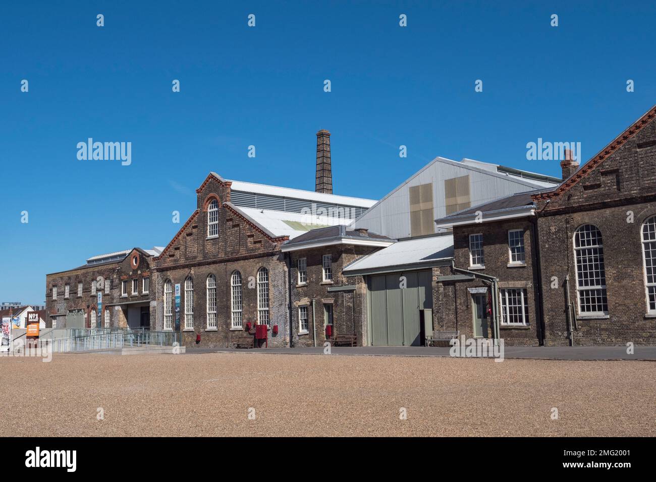 Il n.1 smithery, Dockyard storico Chatham, Kent, Regno Unito. Foto Stock