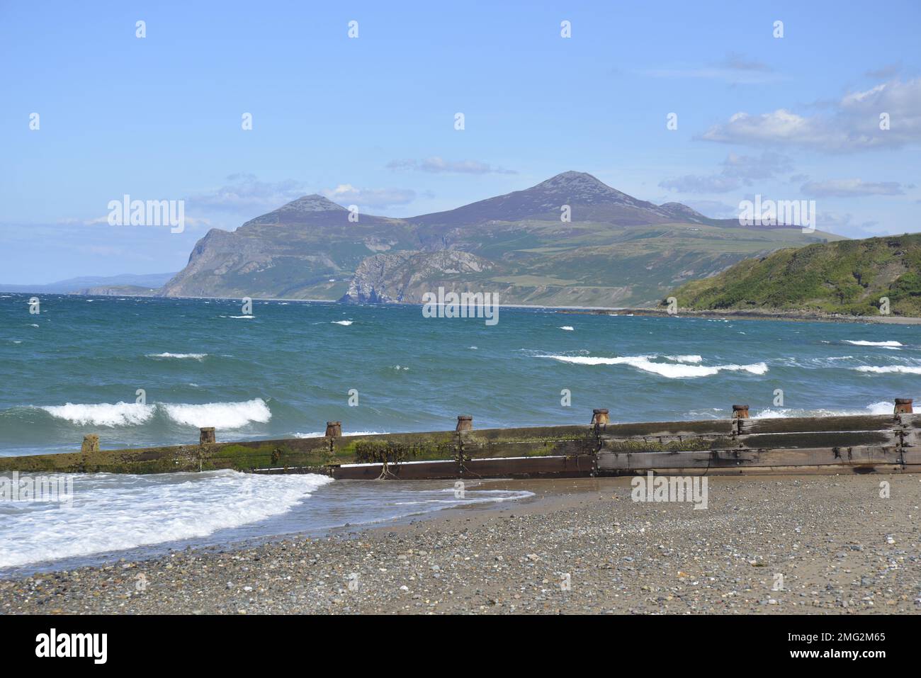 Porthdillaen Beach, Penisola di Llŷn, Galles. Foto Stock