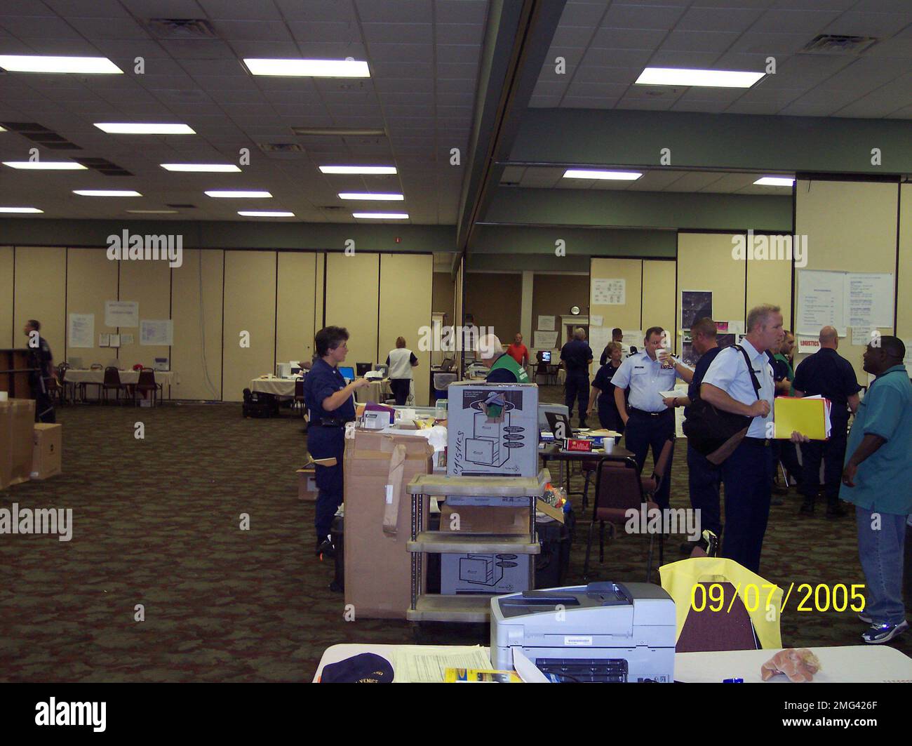 Montante di comando incidente - 26-HK-406-16. Uragano Katrina Foto Stock