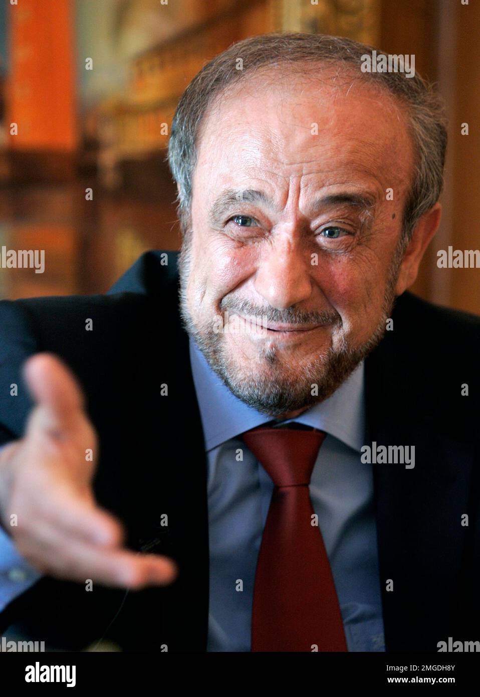 Uncle Riffat FILE - In this May 27, 2005 file photo, Rifaat Assad, the exiled uncle ...