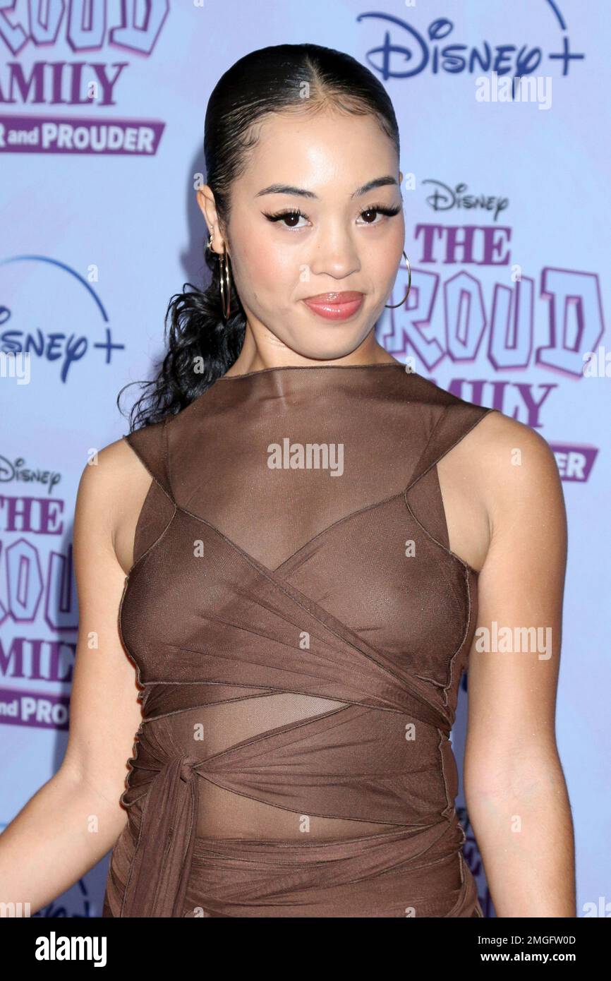 LOS ANGELES - 19 GENNAIO: Joyce Wrice alla Proud Family - Premiere Serie più forte e prouder al Nate Holden Performing Arts Center il 19 gennaio 2023 a Los Angeles, California Foto Stock