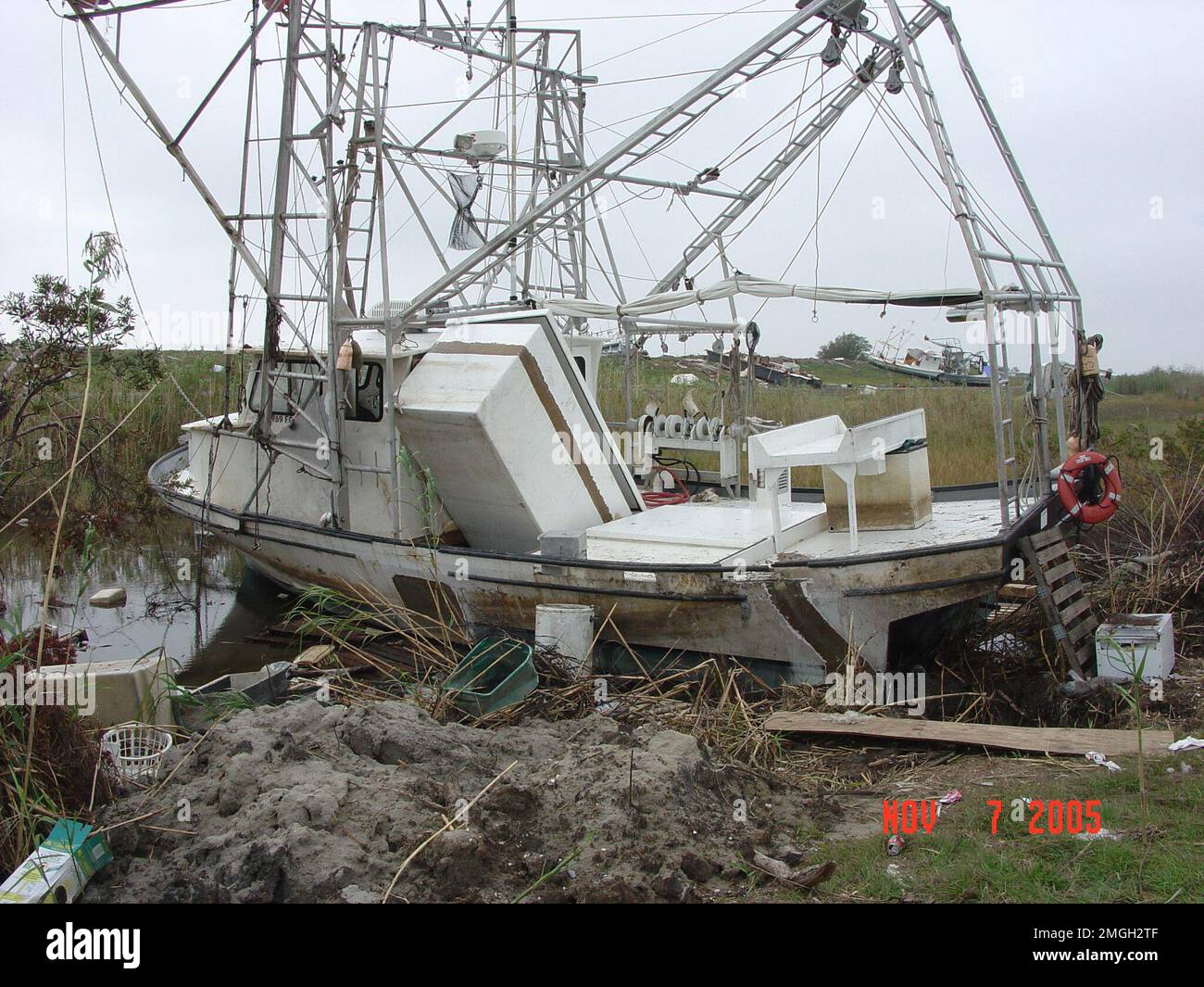 ESU New Orleans - IMATHCAO - 26-HK-429-132. Uragano Katrina Foto Stock