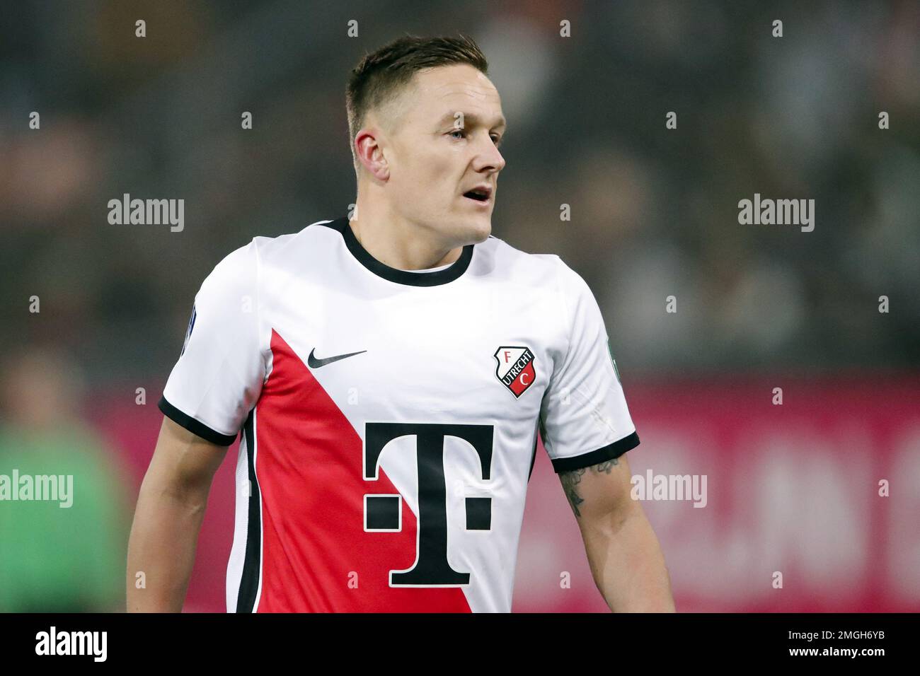 UTRECHT - Jens Toornstra del FC Utrecht durante la partita di campionato olandese tra il FC Utrecht e l'Excelsior allo stadio Galgenwaard il 25 gennaio 2023 a Utrecht, Paesi Bassi. ANP BART STOUTJESDYK Foto Stock