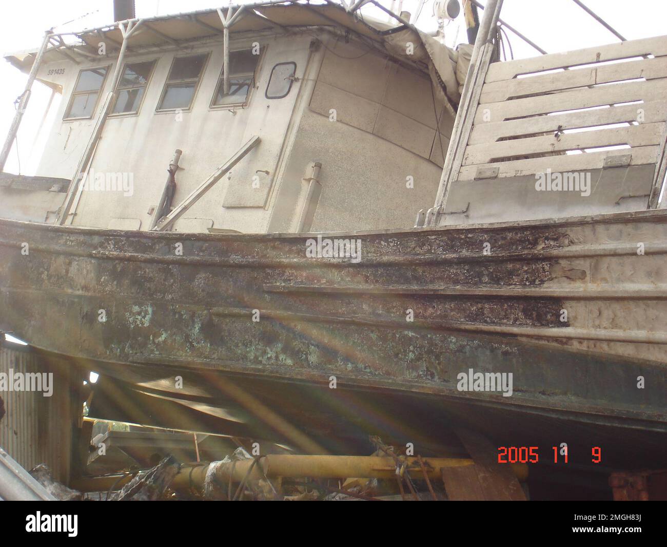 ESU New Orleans - IMATHCAO - 26-HK-429-87. Uragano Katrina Foto Stock