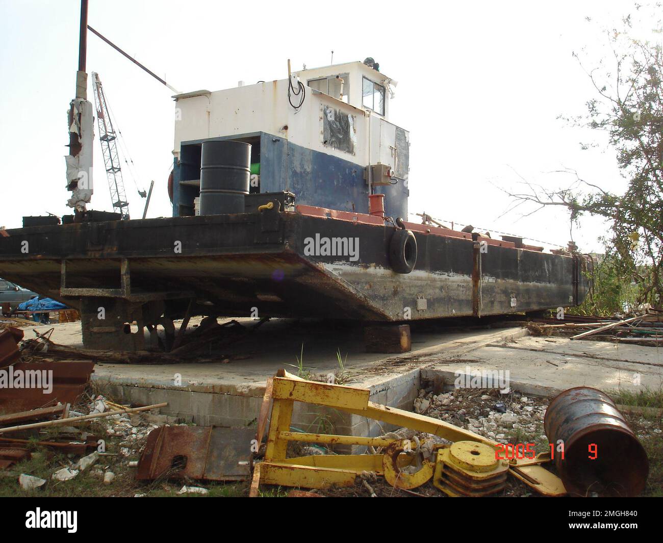 ESU New Orleans - IMATHCAO - 26-HK-429-83. Uragano Katrina Foto Stock