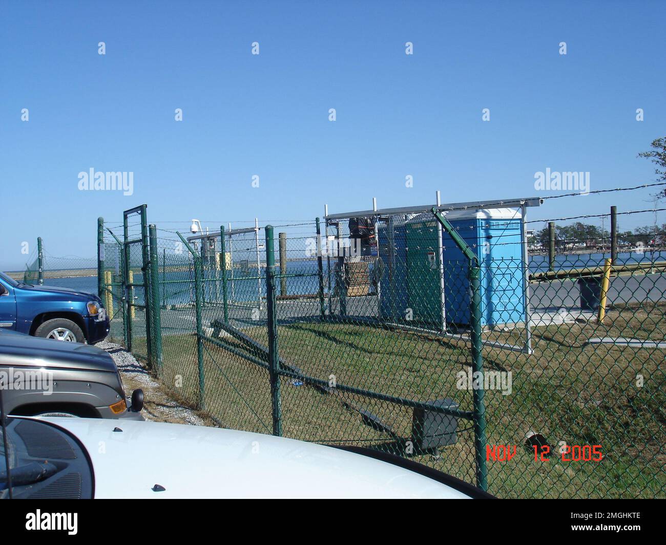 Comandi di manutenzione e logistica Atlantic - squadra di inventario di proprietà - stazione New Orleans - 26-HK-192-63. Uragano Katrina Foto Stock